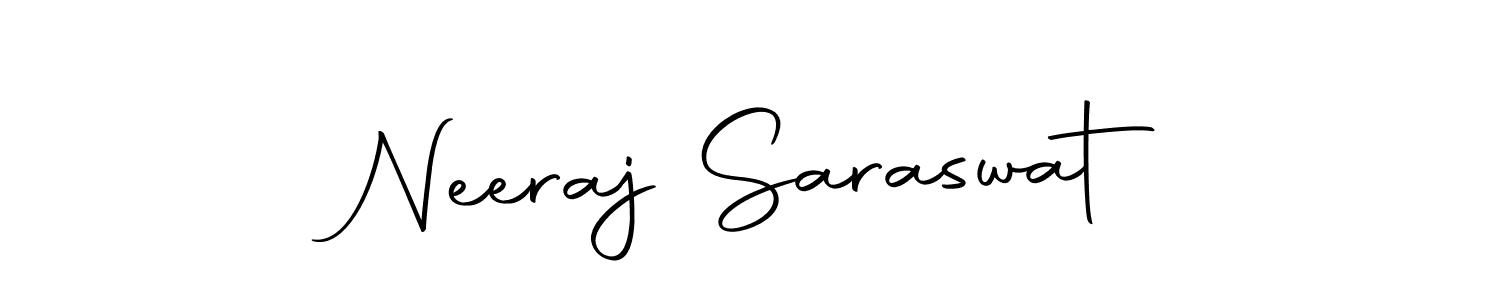 You can use this online signature creator to create a handwritten signature for the name Neeraj Saraswat. This is the best online autograph maker. Neeraj Saraswat signature style 10 images and pictures png