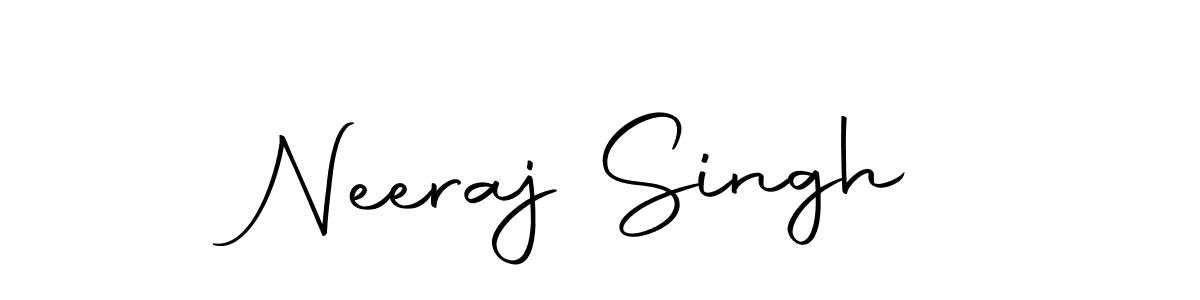 Make a beautiful signature design for name Neeraj Singh. With this signature (Autography-DOLnW) style, you can create a handwritten signature for free. Neeraj Singh signature style 10 images and pictures png