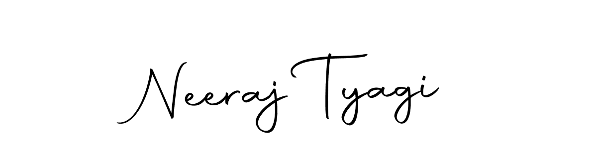 Make a beautiful signature design for name Neeraj Tyagi. Use this online signature maker to create a handwritten signature for free. Neeraj Tyagi signature style 10 images and pictures png