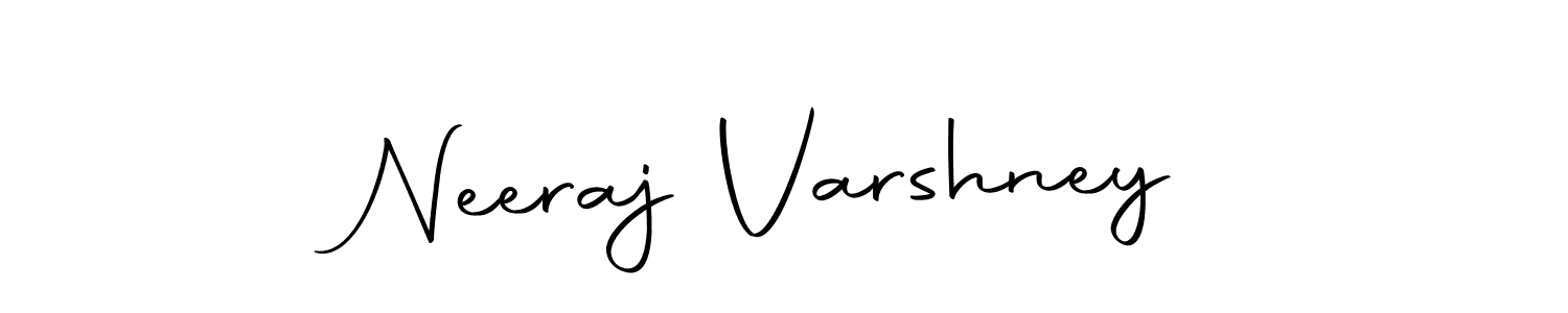Make a beautiful signature design for name Neeraj Varshney. With this signature (Autography-DOLnW) style, you can create a handwritten signature for free. Neeraj Varshney signature style 10 images and pictures png