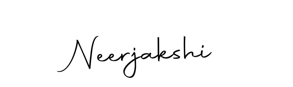 Also we have Neerjakshi name is the best signature style. Create professional handwritten signature collection using Autography-DOLnW autograph style. Neerjakshi signature style 10 images and pictures png