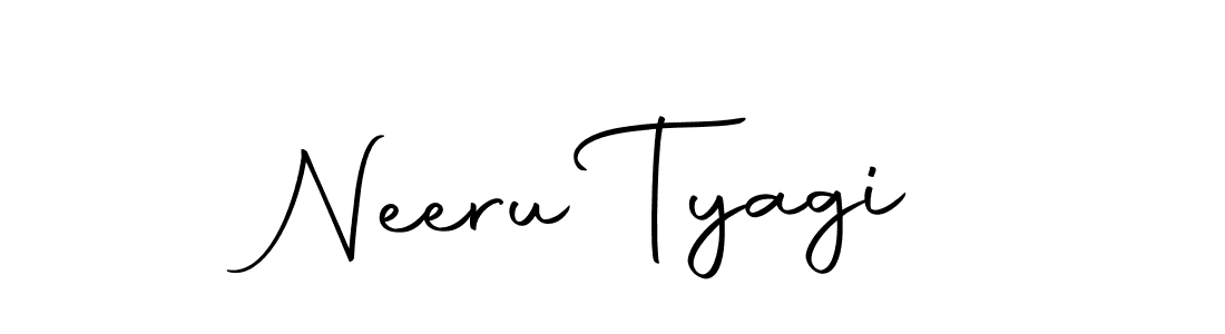 You should practise on your own different ways (Autography-DOLnW) to write your name (Neeru Tyagi) in signature. don't let someone else do it for you. Neeru Tyagi signature style 10 images and pictures png