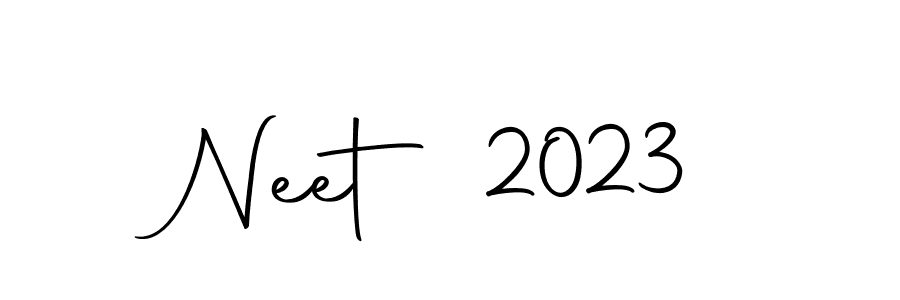 How to make Neet 2023 signature? Autography-DOLnW is a professional autograph style. Create handwritten signature for Neet 2023 name. Neet 2023 signature style 10 images and pictures png