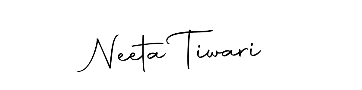 Make a beautiful signature design for name Neeta Tiwari. With this signature (Autography-DOLnW) style, you can create a handwritten signature for free. Neeta Tiwari signature style 10 images and pictures png