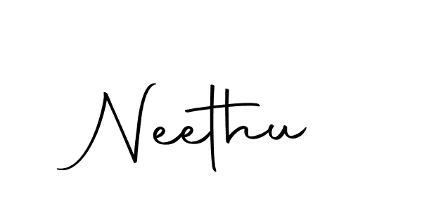 Make a beautiful signature design for name Neethu. With this signature (Autography-DOLnW) style, you can create a handwritten signature for free. Neethu signature style 10 images and pictures png