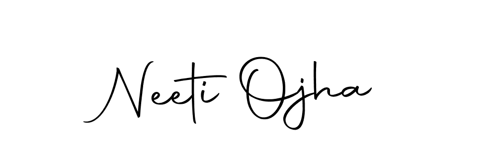 Here are the top 10 professional signature styles for the name Neeti Ojha. These are the best autograph styles you can use for your name. Neeti Ojha signature style 10 images and pictures png