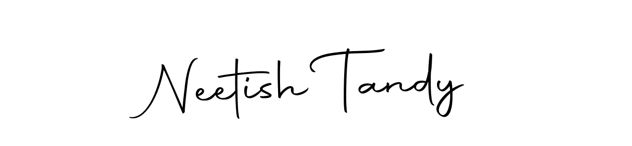 Neetish Tandy stylish signature style. Best Handwritten Sign (Autography-DOLnW) for my name. Handwritten Signature Collection Ideas for my name Neetish Tandy. Neetish Tandy signature style 10 images and pictures png