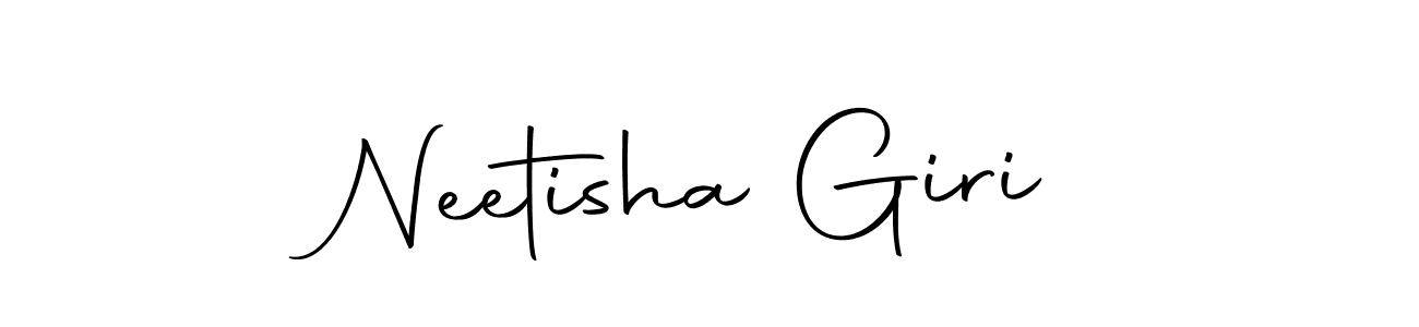 This is the best signature style for the Neetisha Giri name. Also you like these signature font (Autography-DOLnW). Mix name signature. Neetisha Giri signature style 10 images and pictures png