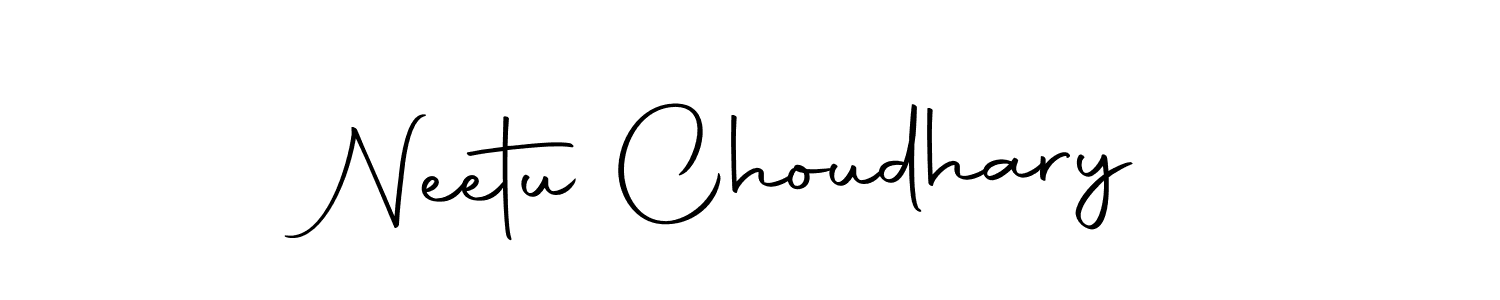 if you are searching for the best signature style for your name Neetu Choudhary. so please give up your signature search. here we have designed multiple signature styles  using Autography-DOLnW. Neetu Choudhary signature style 10 images and pictures png