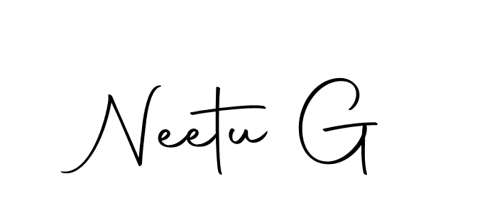 Here are the top 10 professional signature styles for the name Neetu G. These are the best autograph styles you can use for your name. Neetu G signature style 10 images and pictures png