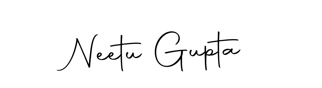 How to make Neetu Gupta signature? Autography-DOLnW is a professional autograph style. Create handwritten signature for Neetu Gupta name. Neetu Gupta signature style 10 images and pictures png