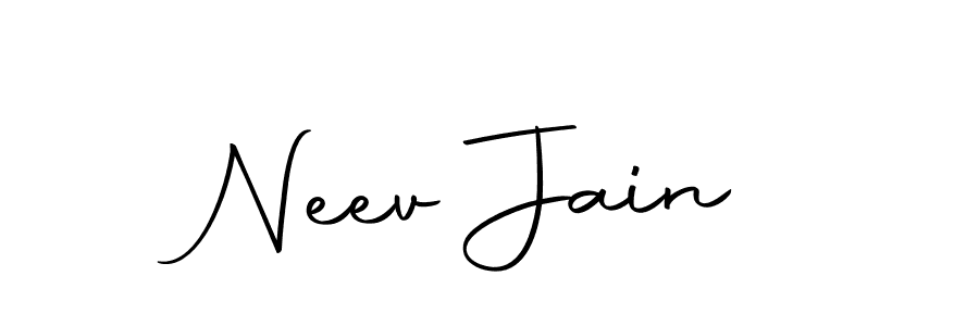 You should practise on your own different ways (Autography-DOLnW) to write your name (Neev Jain) in signature. don't let someone else do it for you. Neev Jain signature style 10 images and pictures png