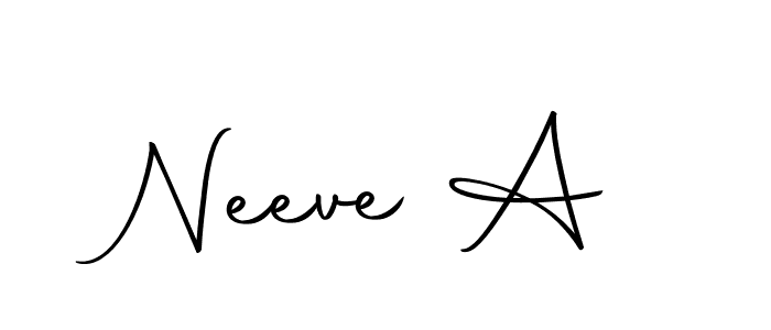 This is the best signature style for the Neeve A name. Also you like these signature font (Autography-DOLnW). Mix name signature. Neeve A signature style 10 images and pictures png