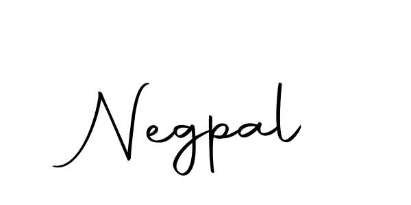 Design your own signature with our free online signature maker. With this signature software, you can create a handwritten (Autography-DOLnW) signature for name Negpal. Negpal signature style 10 images and pictures png