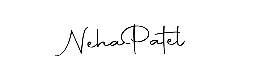 Create a beautiful signature design for name Neha  Patel. With this signature (Autography-DOLnW) fonts, you can make a handwritten signature for free. Neha  Patel signature style 10 images and pictures png