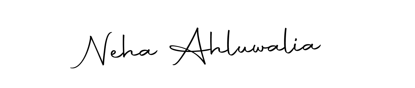 Design your own signature with our free online signature maker. With this signature software, you can create a handwritten (Autography-DOLnW) signature for name Neha Ahluwalia. Neha Ahluwalia signature style 10 images and pictures png