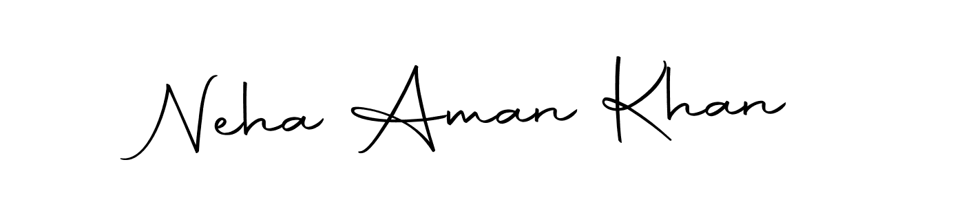 Here are the top 10 professional signature styles for the name Neha Aman Khan. These are the best autograph styles you can use for your name. Neha Aman Khan signature style 10 images and pictures png