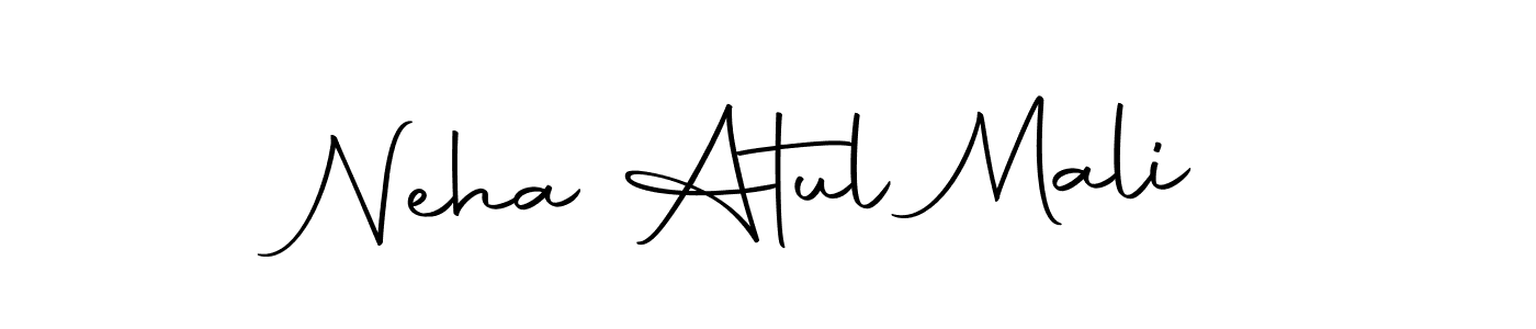 Here are the top 10 professional signature styles for the name Neha Atul Mali. These are the best autograph styles you can use for your name. Neha Atul Mali signature style 10 images and pictures png