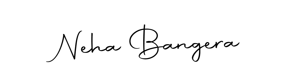 Make a short Neha Bangera signature style. Manage your documents anywhere anytime using Autography-DOLnW. Create and add eSignatures, submit forms, share and send files easily. Neha Bangera signature style 10 images and pictures png