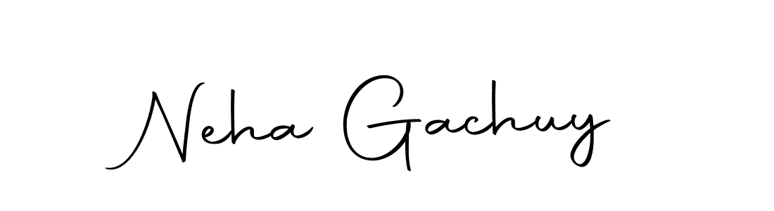 Neha Gachuy stylish signature style. Best Handwritten Sign (Autography-DOLnW) for my name. Handwritten Signature Collection Ideas for my name Neha Gachuy. Neha Gachuy signature style 10 images and pictures png