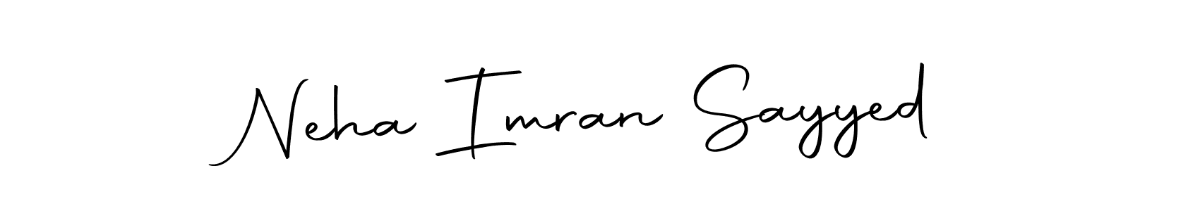 Make a beautiful signature design for name Neha Imran Sayyed. Use this online signature maker to create a handwritten signature for free. Neha Imran Sayyed signature style 10 images and pictures png