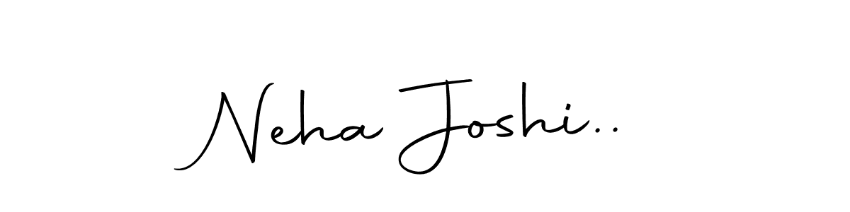 Autography-DOLnW is a professional signature style that is perfect for those who want to add a touch of class to their signature. It is also a great choice for those who want to make their signature more unique. Get Neha Joshi.. name to fancy signature for free. Neha Joshi.. signature style 10 images and pictures png