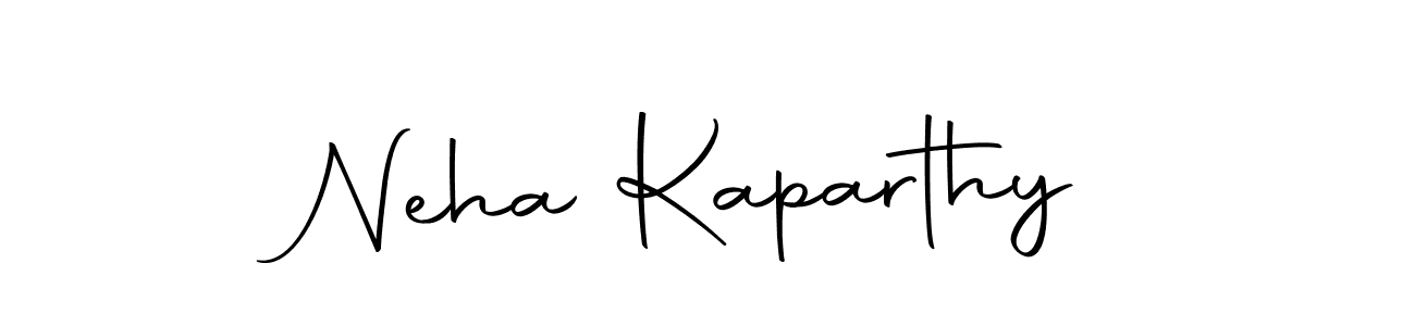 Also we have Neha Kaparthy name is the best signature style. Create professional handwritten signature collection using Autography-DOLnW autograph style. Neha Kaparthy signature style 10 images and pictures png