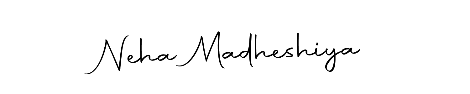 Neha Madheshiya stylish signature style. Best Handwritten Sign (Autography-DOLnW) for my name. Handwritten Signature Collection Ideas for my name Neha Madheshiya. Neha Madheshiya signature style 10 images and pictures png