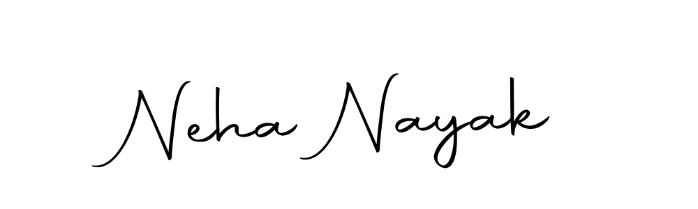 Create a beautiful signature design for name Neha Nayak. With this signature (Autography-DOLnW) fonts, you can make a handwritten signature for free. Neha Nayak signature style 10 images and pictures png