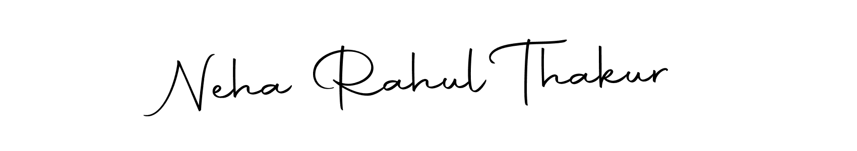 Here are the top 10 professional signature styles for the name Neha Rahul Thakur. These are the best autograph styles you can use for your name. Neha Rahul Thakur signature style 10 images and pictures png