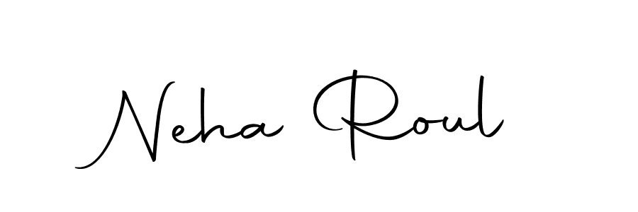 Here are the top 10 professional signature styles for the name Neha Roul. These are the best autograph styles you can use for your name. Neha Roul signature style 10 images and pictures png