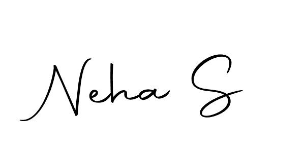 The best way (Autography-DOLnW) to make a short signature is to pick only two or three words in your name. The name Neha S include a total of six letters. For converting this name. Neha S signature style 10 images and pictures png