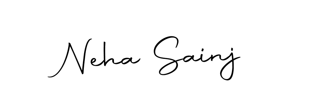 Make a beautiful signature design for name Neha Sainj. With this signature (Autography-DOLnW) style, you can create a handwritten signature for free. Neha Sainj signature style 10 images and pictures png