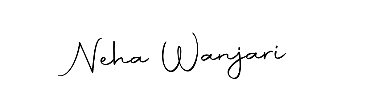 How to make Neha Wanjari signature? Autography-DOLnW is a professional autograph style. Create handwritten signature for Neha Wanjari name. Neha Wanjari signature style 10 images and pictures png