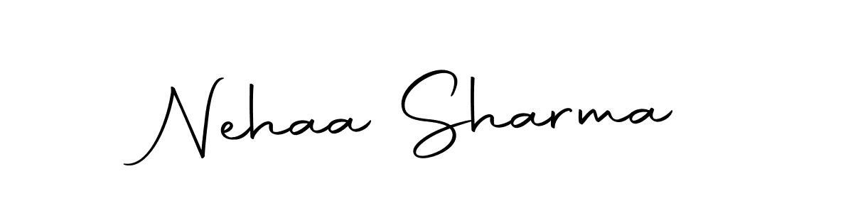 Make a short Nehaa Sharma signature style. Manage your documents anywhere anytime using Autography-DOLnW. Create and add eSignatures, submit forms, share and send files easily. Nehaa Sharma signature style 10 images and pictures png