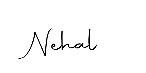 How to make Nehal  signature? Autography-DOLnW is a professional autograph style. Create handwritten signature for Nehal  name. Nehal  signature style 10 images and pictures png