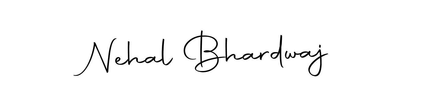 Create a beautiful signature design for name Nehal Bhardwaj. With this signature (Autography-DOLnW) fonts, you can make a handwritten signature for free. Nehal Bhardwaj signature style 10 images and pictures png