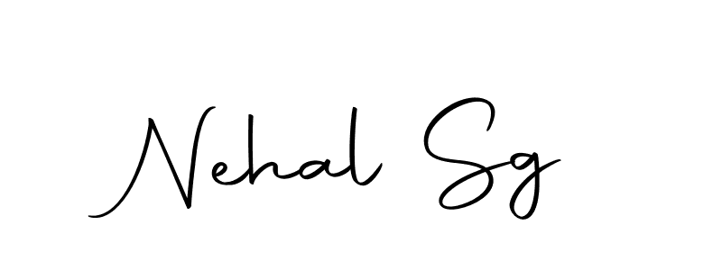 You should practise on your own different ways (Autography-DOLnW) to write your name (Nehal Sg) in signature. don't let someone else do it for you. Nehal Sg signature style 10 images and pictures png