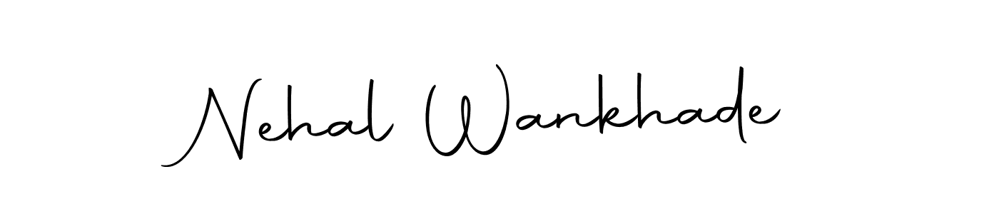 You can use this online signature creator to create a handwritten signature for the name Nehal Wankhade. This is the best online autograph maker. Nehal Wankhade signature style 10 images and pictures png