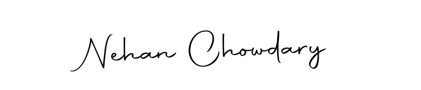 Design your own signature with our free online signature maker. With this signature software, you can create a handwritten (Autography-DOLnW) signature for name Nehan Chowdary. Nehan Chowdary signature style 10 images and pictures png