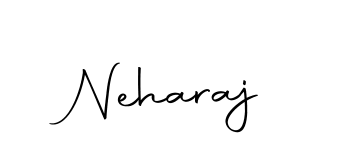 Make a beautiful signature design for name Neharaj. With this signature (Autography-DOLnW) style, you can create a handwritten signature for free. Neharaj signature style 10 images and pictures png