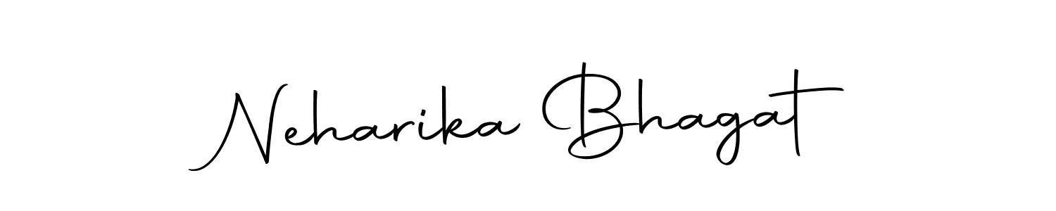 Design your own signature with our free online signature maker. With this signature software, you can create a handwritten (Autography-DOLnW) signature for name Neharika Bhagat. Neharika Bhagat signature style 10 images and pictures png