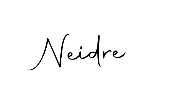 Similarly Autography-DOLnW is the best handwritten signature design. Signature creator online .You can use it as an online autograph creator for name Neidre. Neidre signature style 10 images and pictures png