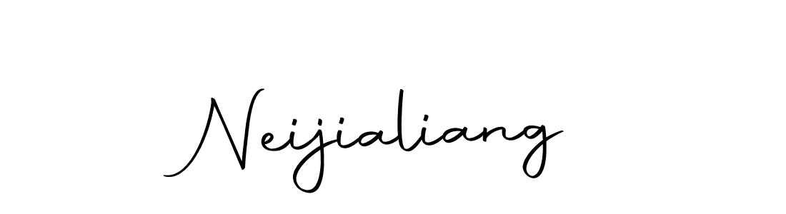 Similarly Autography-DOLnW is the best handwritten signature design. Signature creator online .You can use it as an online autograph creator for name Neijialiang. Neijialiang signature style 10 images and pictures png