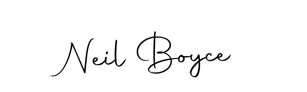 Use a signature maker to create a handwritten signature online. With this signature software, you can design (Autography-DOLnW) your own signature for name Neil Boyce. Neil Boyce signature style 10 images and pictures png