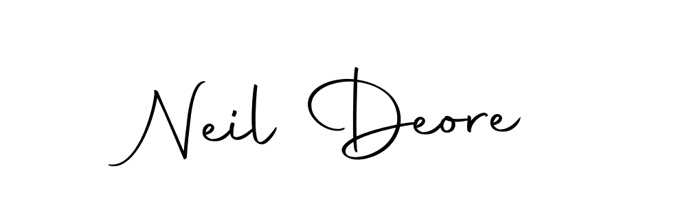 Make a beautiful signature design for name Neil Deore. Use this online signature maker to create a handwritten signature for free. Neil Deore signature style 10 images and pictures png