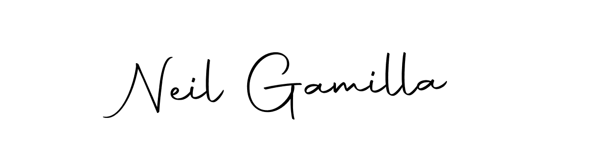Here are the top 10 professional signature styles for the name Neil Gamilla. These are the best autograph styles you can use for your name. Neil Gamilla signature style 10 images and pictures png