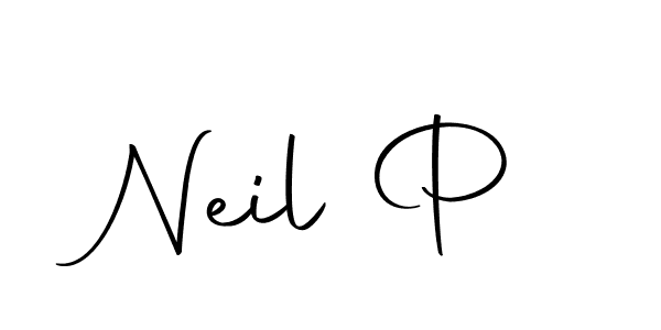 Use a signature maker to create a handwritten signature online. With this signature software, you can design (Autography-DOLnW) your own signature for name Neil P. Neil P signature style 10 images and pictures png