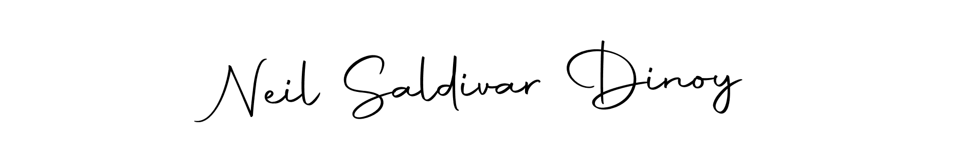 How to make Neil Saldivar Dinoy name signature. Use Autography-DOLnW style for creating short signs online. This is the latest handwritten sign. Neil Saldivar Dinoy signature style 10 images and pictures png
