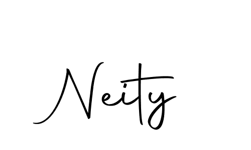 Use a signature maker to create a handwritten signature online. With this signature software, you can design (Autography-DOLnW) your own signature for name Neity. Neity signature style 10 images and pictures png